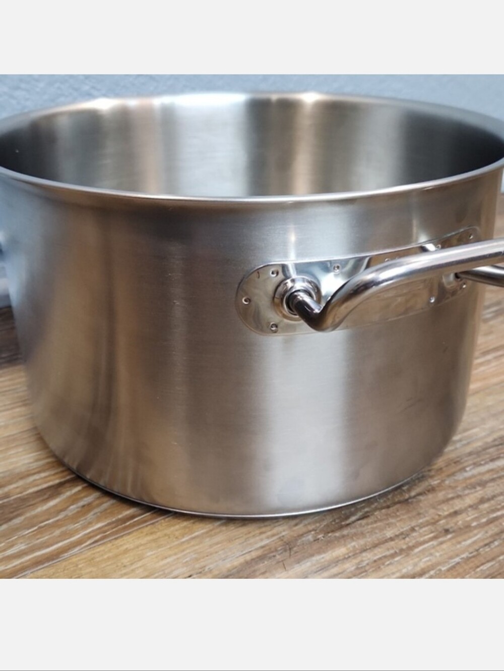 NWT Pintinox 24cm Master Deep Casserole Stainless Steel Stock Pot Lid & Handles - Picture 9 of 16